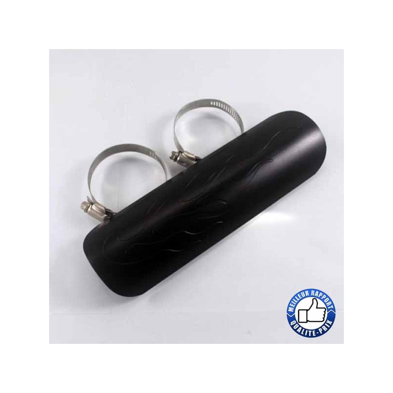 Bikers-Custom : pare chaleur universel noir