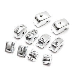 Bikers-Custom : Cache commodos chromées pour Harley Davidson 92-2013