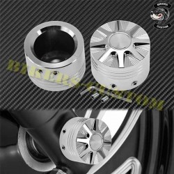 Bikers-Custom : Caches axe de roue Wheel pour Harley et custom