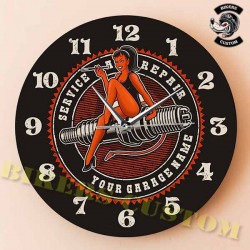Horloge murale Hells Woman