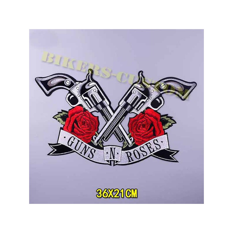 Bikers-Custom : Patchs, écussons biker gun n roses