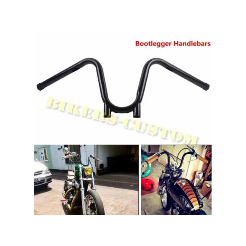 Bikers-Custom : Guidon vintage pour Harley et Custom