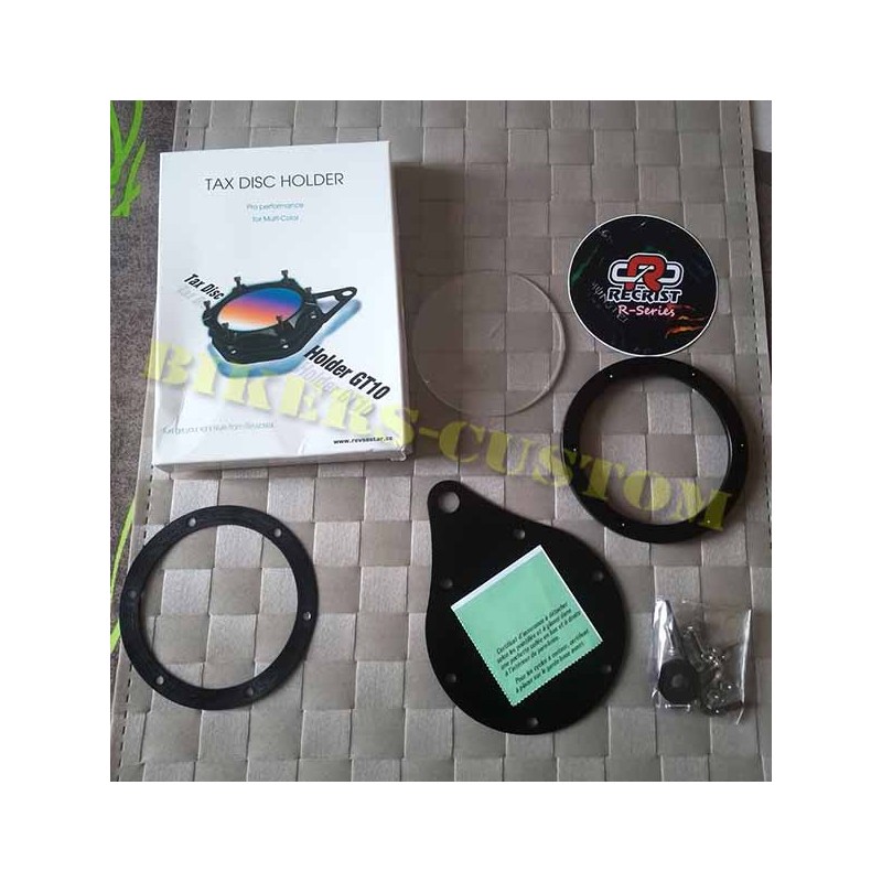 Bikers-Custom : Porte vignette assurance et crit'air
