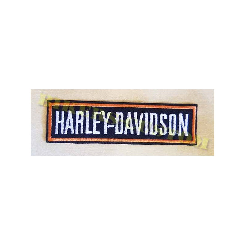 Bikers-Custom : Patchs, écusson hd, Orange