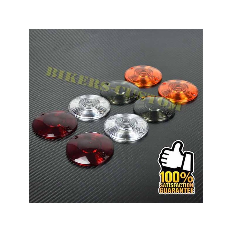 Bikers-Custom : Lentilles de clignotants pour FLH de 1986 à 2014