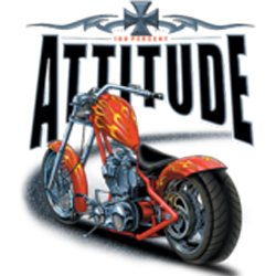 Bikers-Custom : Débardeur homme ATTITUDE
