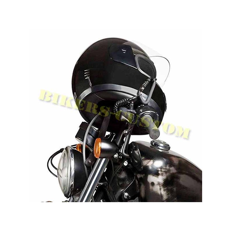 Bikers-Custom : Antivols de casque moto câble