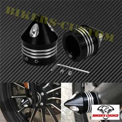 Bikers-Custom : Caches axe de roue spike