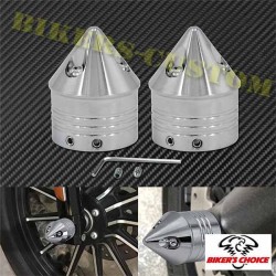 Bikers-Custom : Caches axe de roue spike