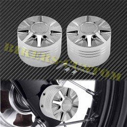 Bikers-Custom : Caches axe de roue Wheel pour Harley et custom