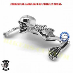 Emblème pour garde boue et phare Harley et Custom Grand modèle
