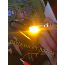 Bikers-Custom : Mini Clignotants avant Emark pour Custom et Harley