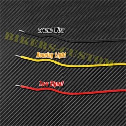 Bikers-Custom : Mini Clignotants avant Emark pour Custom et Harley