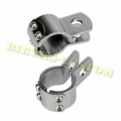 Adaptateurs pour cales pieds Harley et custom 32 mm ou 38 mm