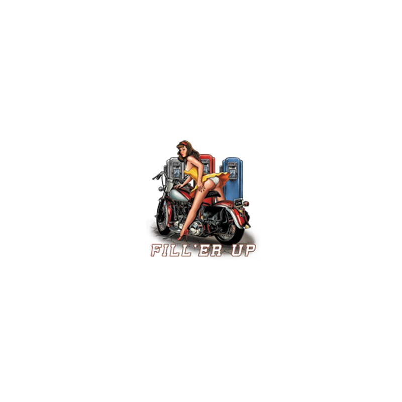Bikers-Custom : Débardeur homme FILL'ER UP