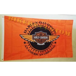 Drapeau biker Harley Davidson