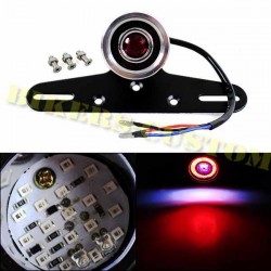 Bikers-Custom : Feux arrière avec support de plaque eye of sauron