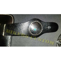Bikers-Custom : Portefeuille cuir noir indian