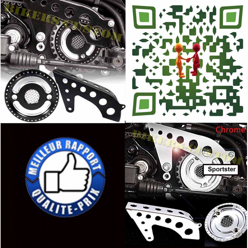 Bikers-Custom : Ensemble de couvercle supérieur Sporster