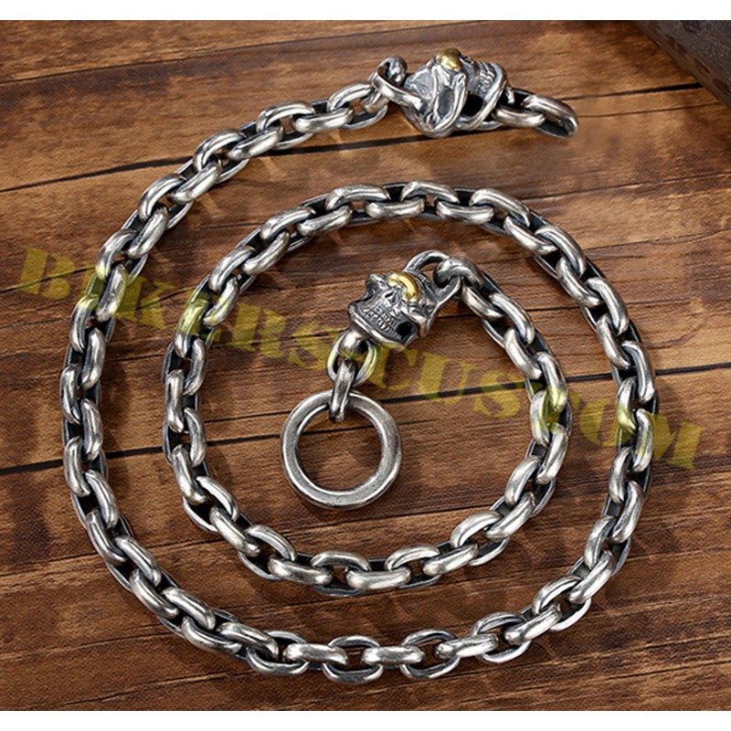 Bikers-Custom : Chaîne portefeuille Yamaskulls