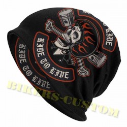 Bonnet ou beanie ride to live