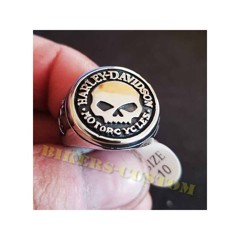 Bikers-Custom : Bague bikers