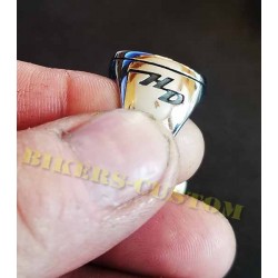 Bikers-Custom : Bague bikers