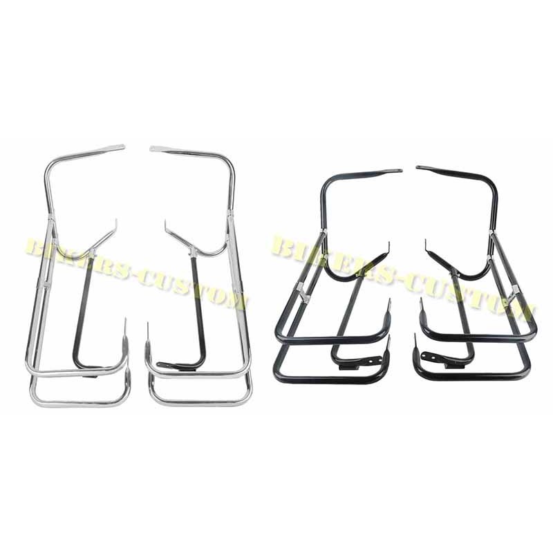 Bikers-Custom : Protections de sacoches rigide pour Harley FLH