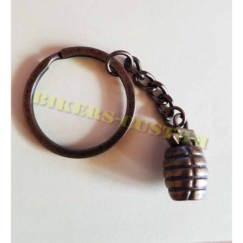 Bikers-Custom : Porte clés grenade
