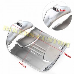 Bikers-Custom : Cache de feu arrière chromé, pour Harley Davidson Dyna Softail Touring Glide Road King FXRS de 1973 à 2020 up