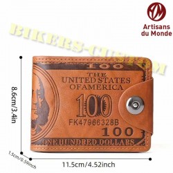Bikers-Custom : Portefeuilles Dollars