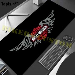 Bikers-Custom : Grand tapis de souris Harley Davidson