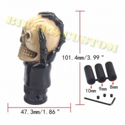 Bikers-Custom : Pommeau de vitesses Handskull