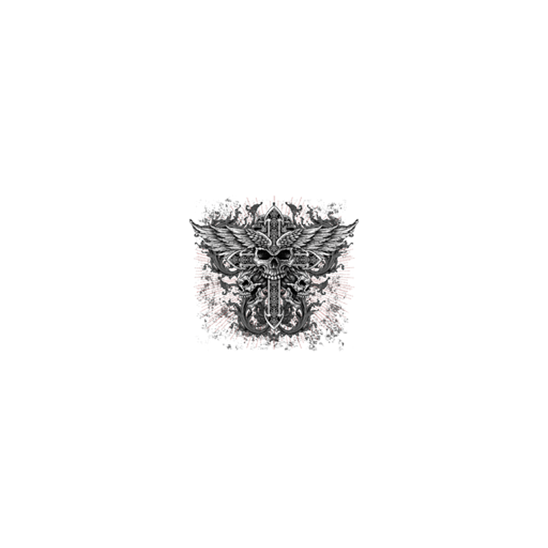 Bikers-Custom : Débardeur homme DEVIL CROSS