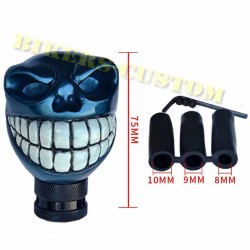 Pommeau de vitesses blue skull