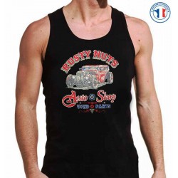 Bikers-Custom : Débardeur homme RUSTY