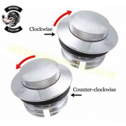 Bikers-Custom : Bouchon de réservoir pop up double
