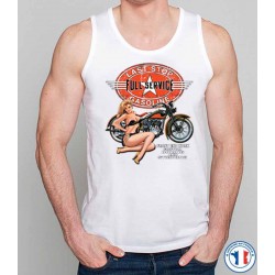 Bikers-Custom : Débardeur homme LAST TOP