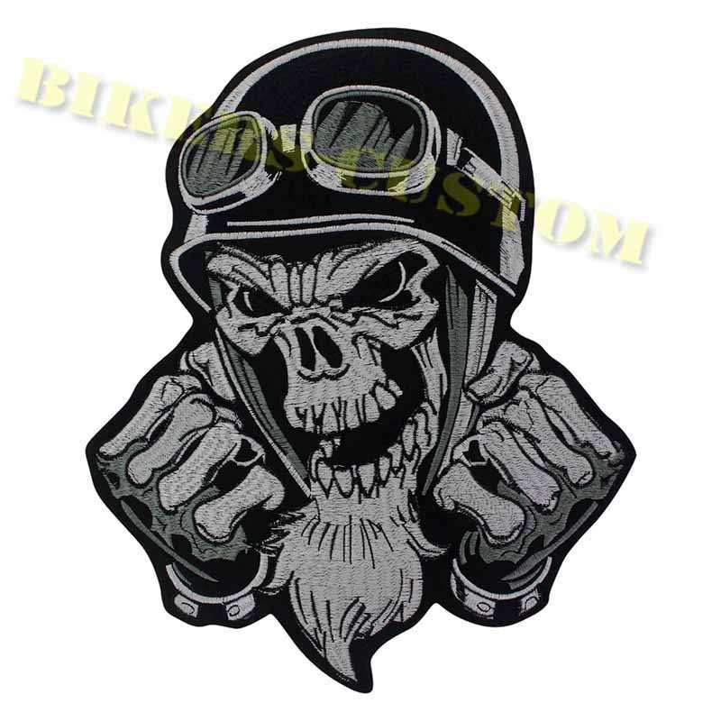 Bikers-Custom : Patchs, écussons skull BIKER