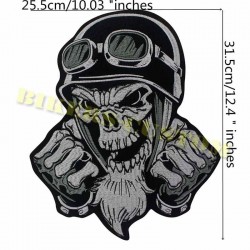 Bikers-Custom : Patchs, écussons skull BIKER