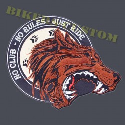 Patchs, écusson wolf