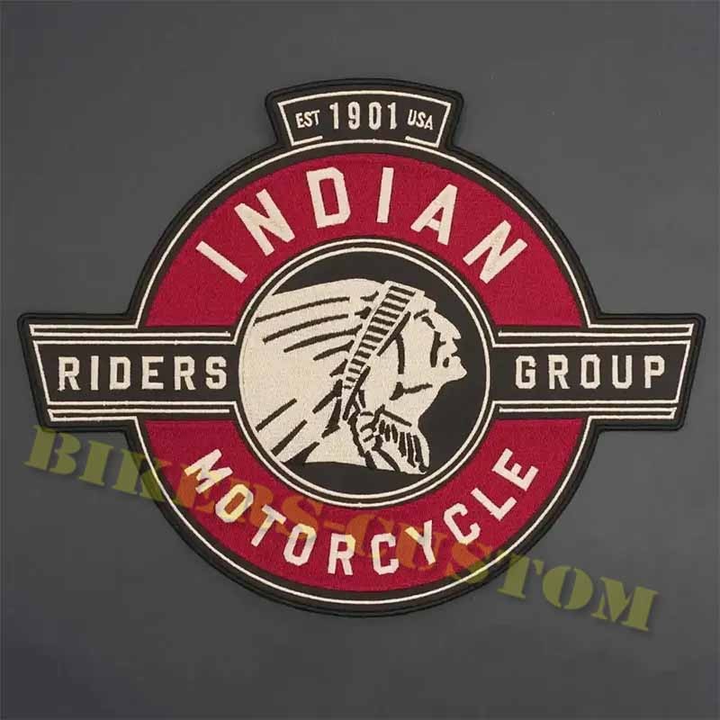 Bikers-Custom : Patchs, écusson indian motorcycle