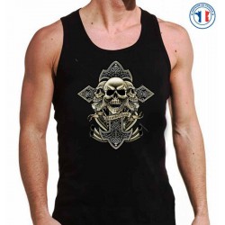 Bikers-Custom : Débardeur homme BROTHERHOOD