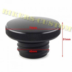Bikers-Custom : Bouchon de réservoir Dome