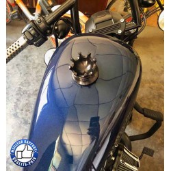 Bikers-Custom : Bouchon de réservoir king road vintage
