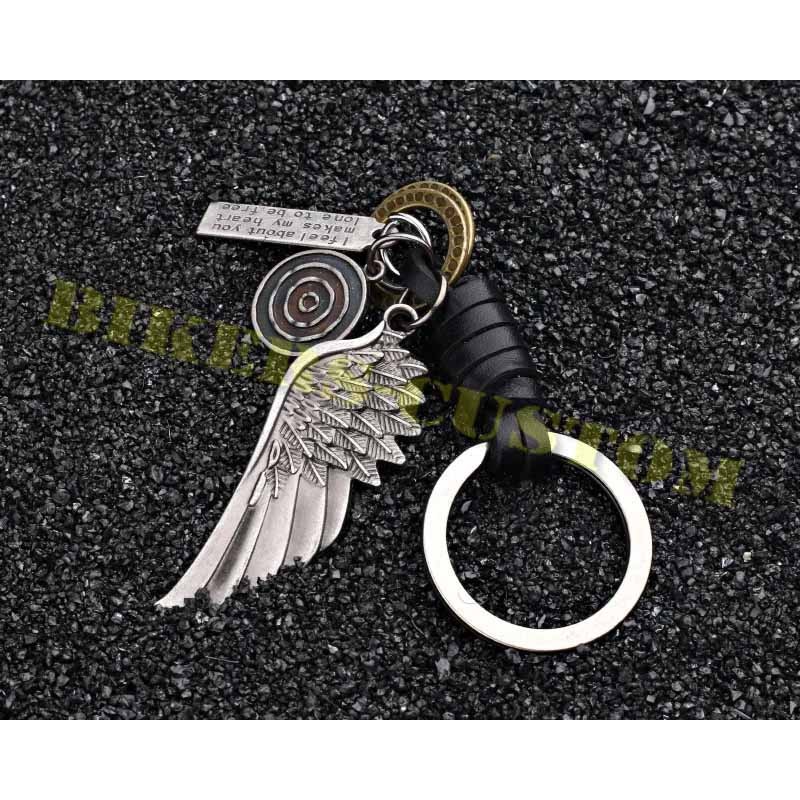 Bikers-Custom : Porte clés plume