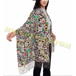 Foulard Dia de los muertos 02
