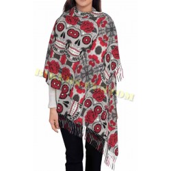 Foulard Dia de los muertos 04