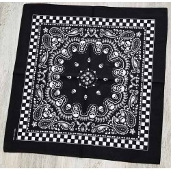 Bandana biker the skulls