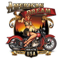 Bikers-Custom : Débardeur homme AMERICAN DREAM